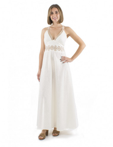 Robe longue bohème ethnique chic