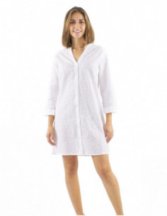 Tunic embroidered dress...