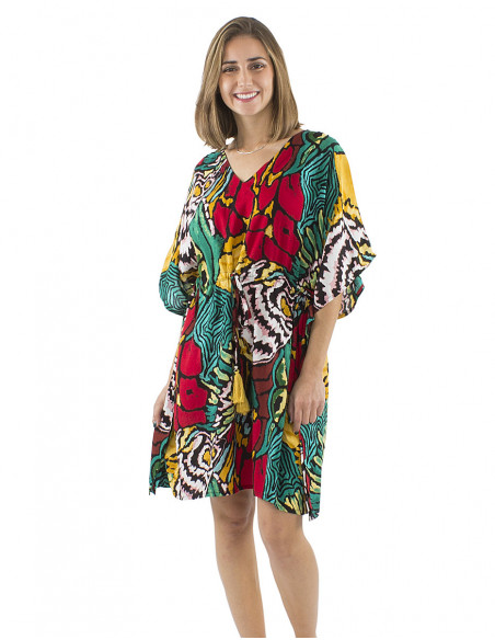 Original kaftan colorfull dress