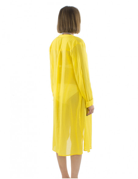 Shirt dress / long light jacket