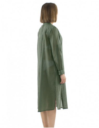 Shirt dress / long light jacket