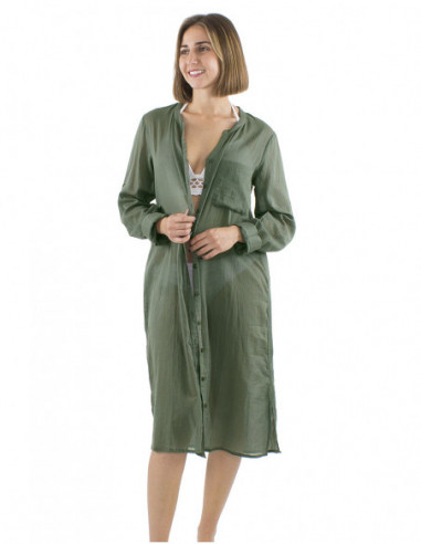 Shirt dress / long light jacket