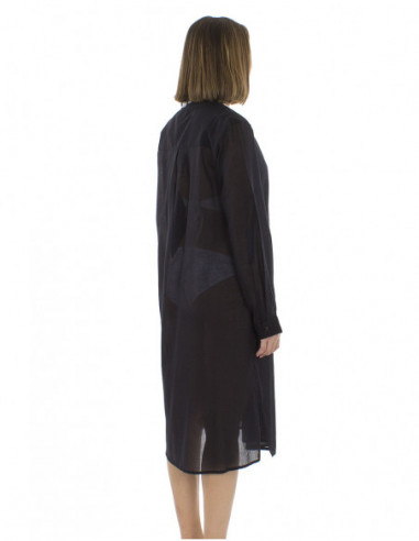 Shirt dress / long light jacket