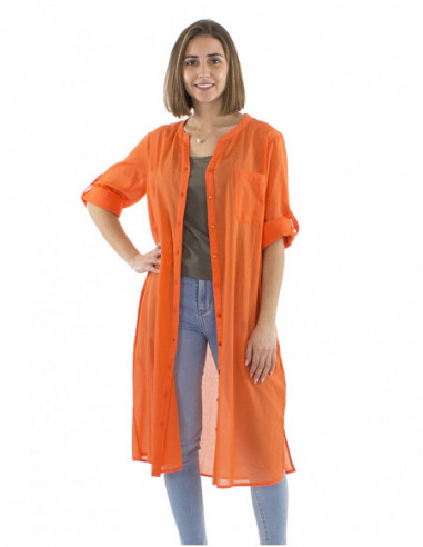 Shirt dress / long light jacket