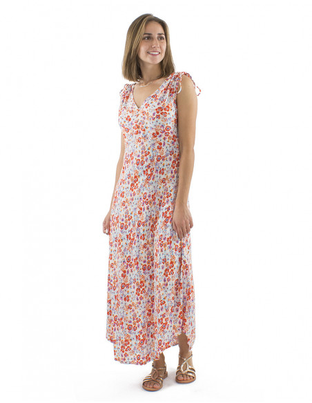 Romantic flowery  long dress