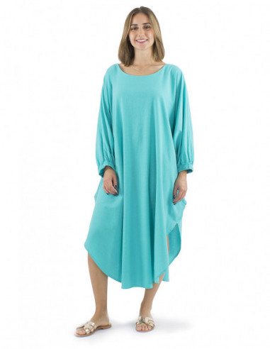 Robe oversize coton boho chic