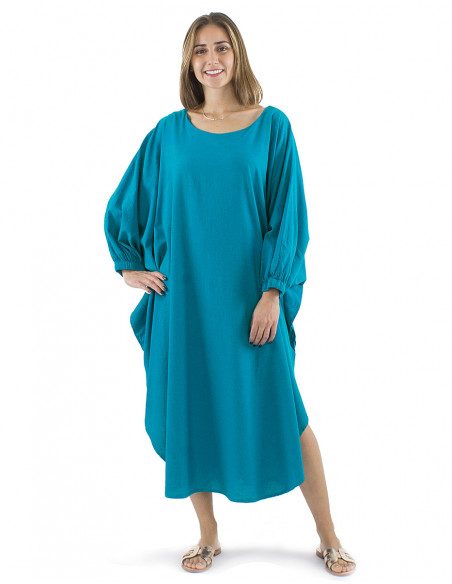 Boho oversized dress 100% cotton