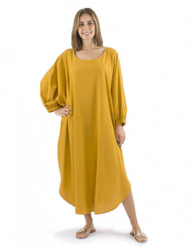 Boho oversized dress 100% cotton