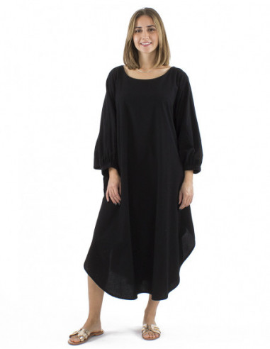 Boho oversized dress 100% cotton