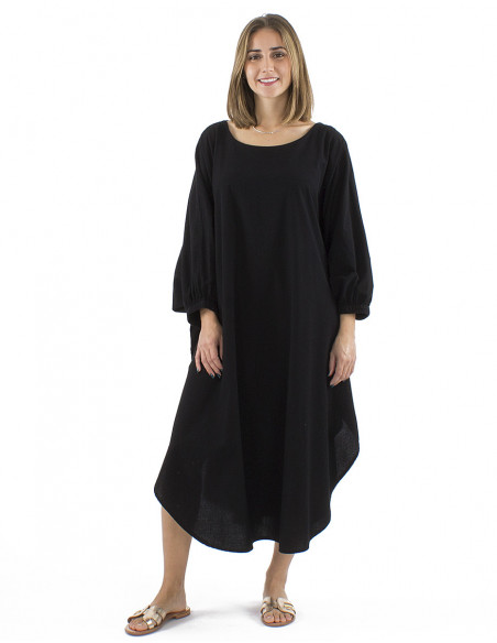 Boho oversized dress 100% cotton