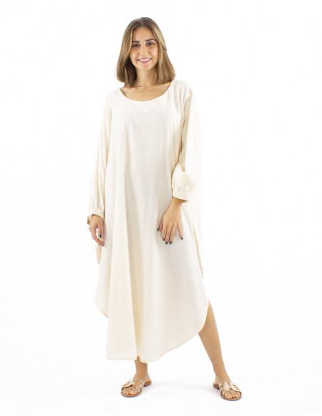 Robe oversize coton boho chic