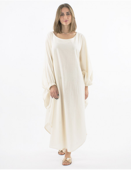 Robe oversize coton boho chic