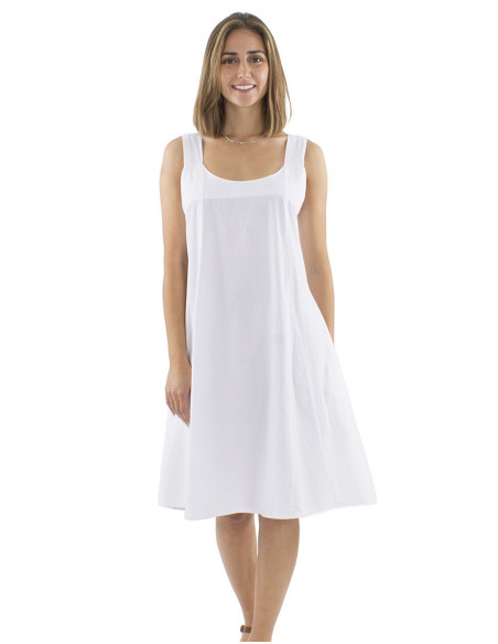 Elegant chic dress 100% cotton