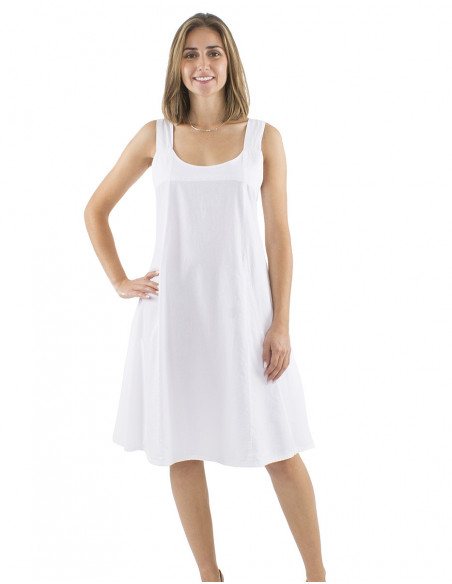 Elegant chic dress 100% cotton