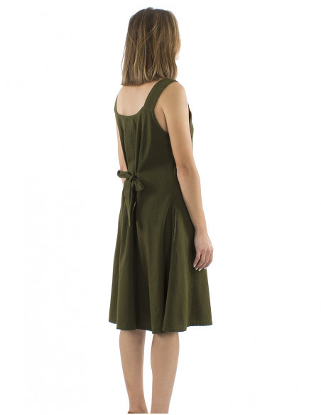Robe courte chic bohème coton