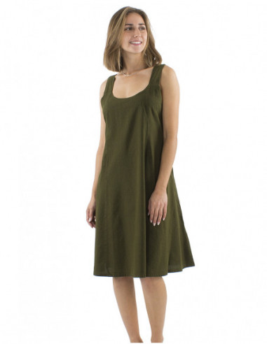 Elegant chic dress 100% cotton