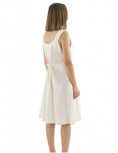 Elegant chic dress 100% cotton