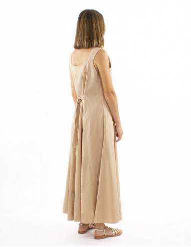 Robe longue élégante 100% coton