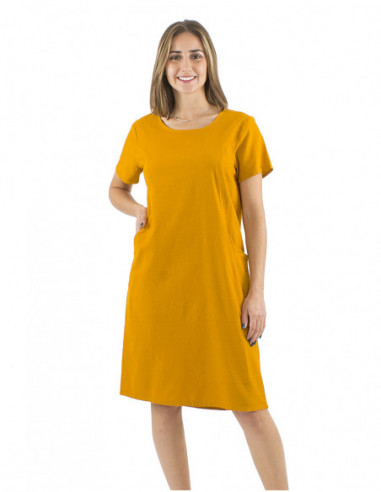 Robe classique bohème chic coton