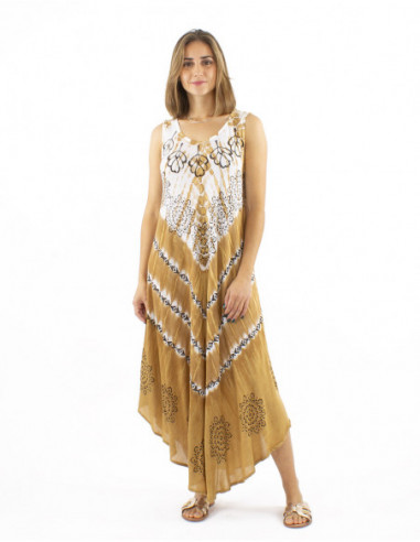 Robe de plage tie and dye
