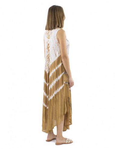 Robe de plage tie and dye