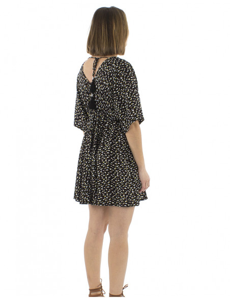 Robe courte chic évasée