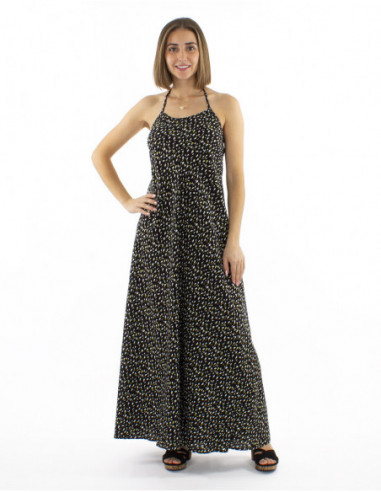 Robe longue chic dos nu