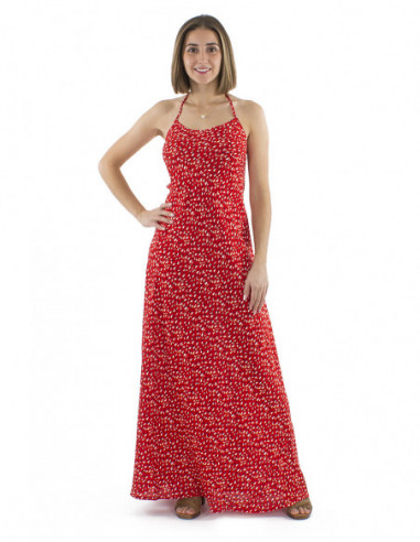 Robe longue chic dos nu