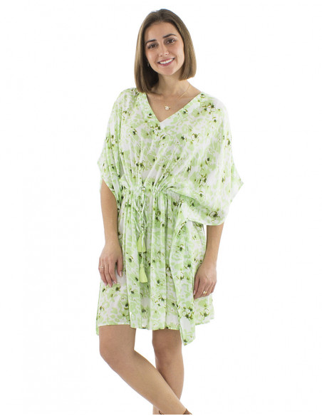 Short kaftan dress
