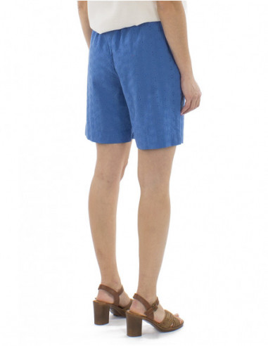 Short bohème chic brodé