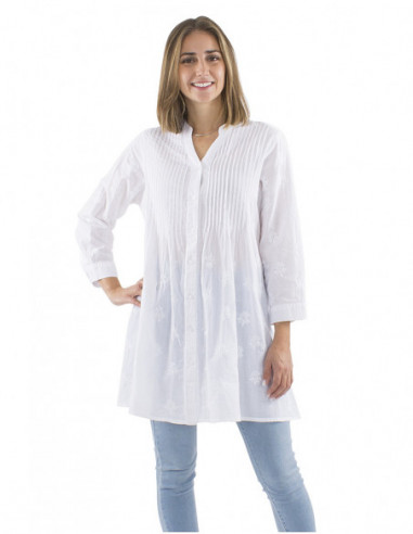100% cotton boho chic tunic
