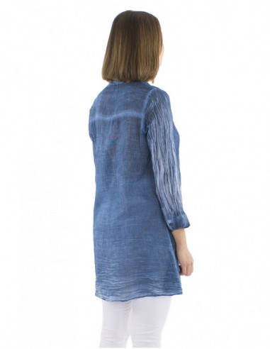 Tunique bohème effet tie and dye