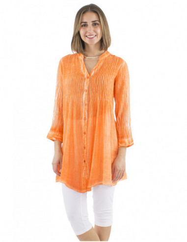 Tunique bohème effet tie and dye