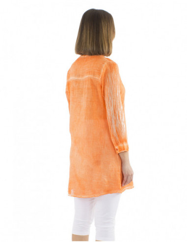 Tunique bohème effet tie and dye