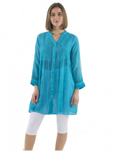 Tunique bohème effet tie and dye