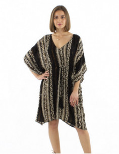 Robe kaftan ethnique 