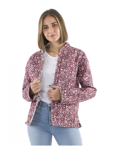 Veste réversible originale 100% coton
