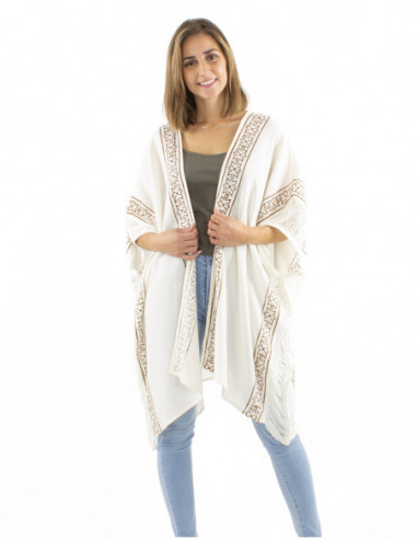 Ethnic chic jacket 100% cotton