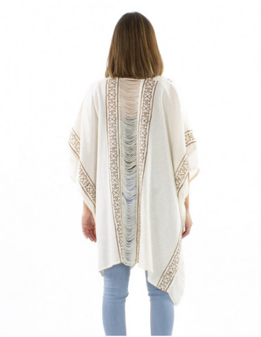 Bohemian chic jacket 100% cotton