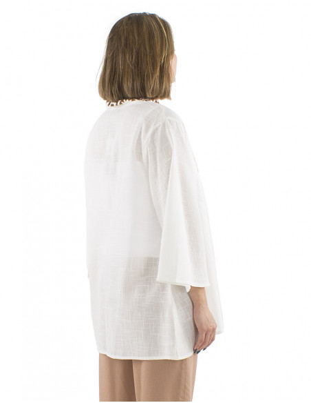 Bohemian chic jacket 100% cotton