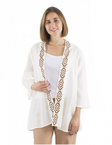 Bohemian chic jacket 100% cotton