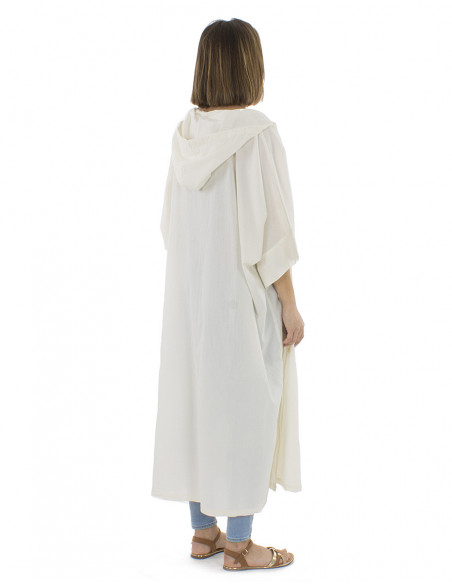 Veste oversize coton bohème chic