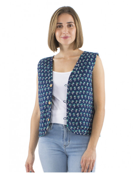 Quilted jacket 100% cotton