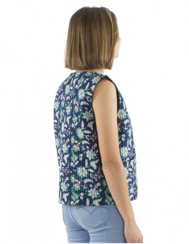 Veste matelassée bohème coton