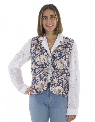 Quilted jacket 100% cotton