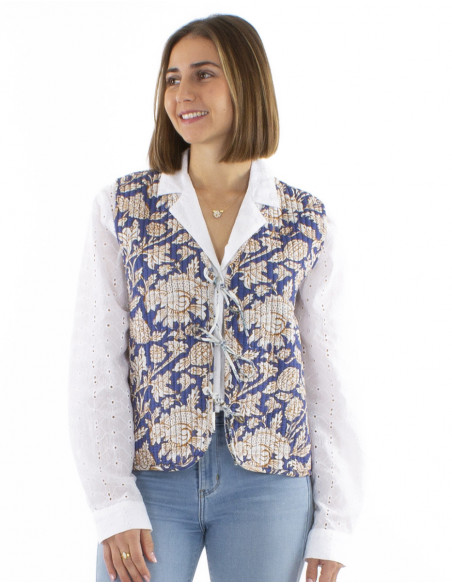 Quilted jacket 100% cotton