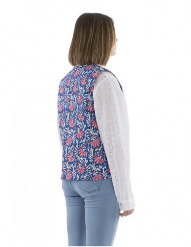 Veste matelassée bohème coton