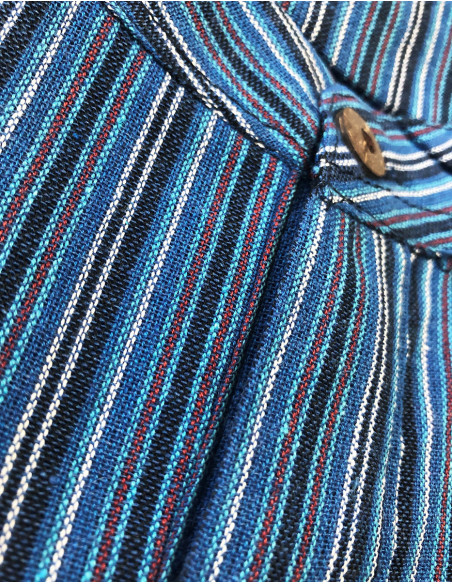 Chemise népalaise à manches longues