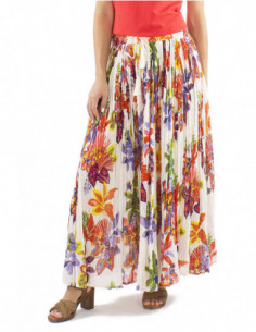 Long boho skirt tropical... 2