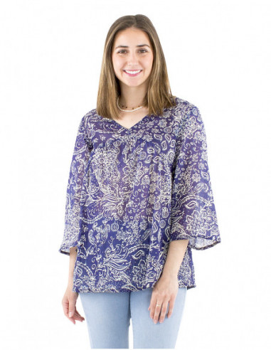 Large boho blouse original patterns